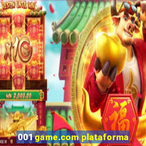 001 game.com plataforma